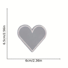 11pcs Night Effect Iron On Patches For Men Embroidered Applique Repair Patch