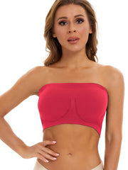 Strapless Seamless Underwire Tube Bra Wrap Chest Lingerie