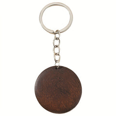 Wood Round Keychain Pendant MAMA Gift Bag Accessories