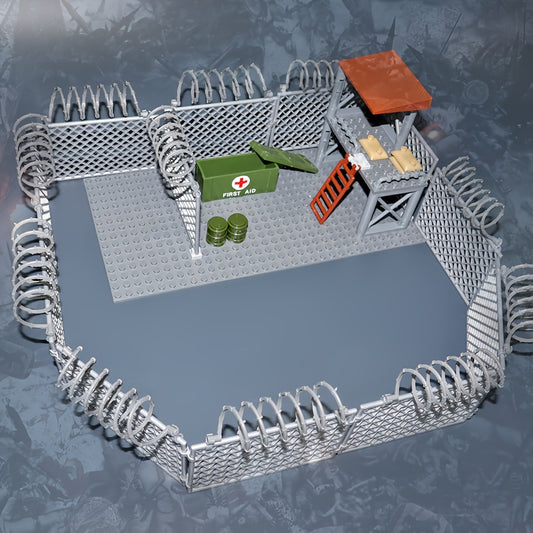 Ideamoc Military Weapons Base Building Blocks Toys for Army Bricks