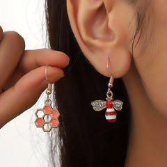 Mismatched Drop Earrings For Women Girls