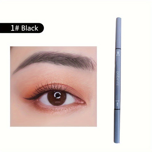 Waterproof Double Headed Eyebrow Pen Long-lasting Colorfast Slim Pencil