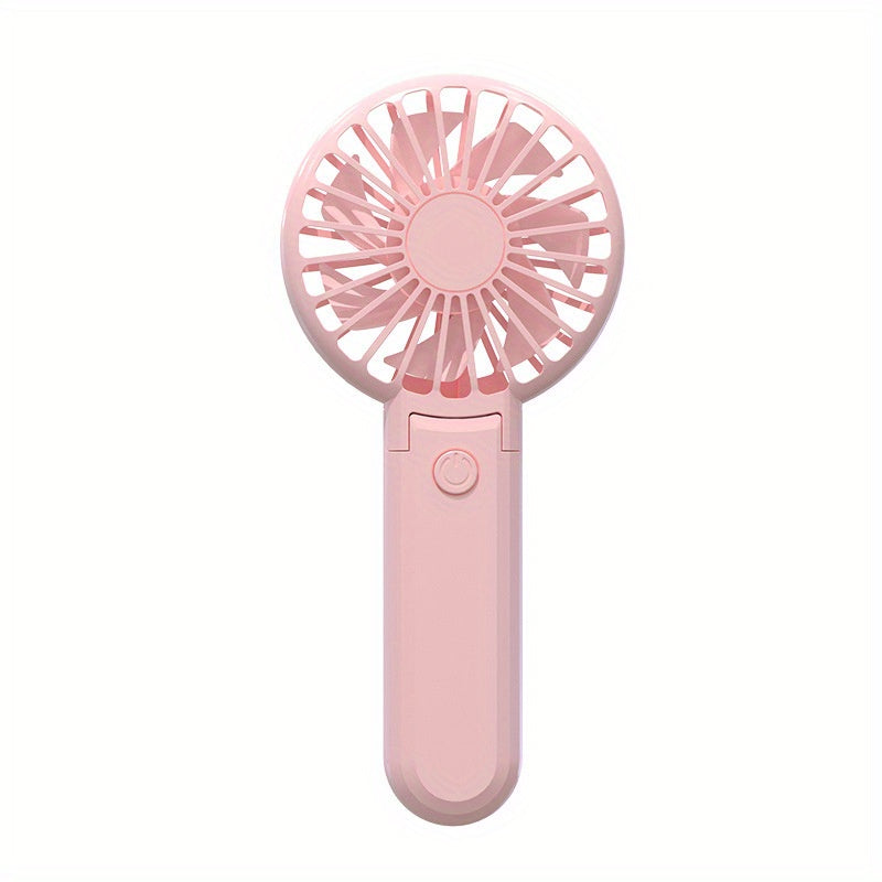 Cartoon Shape Handheld Fan USB Rechargeable Pocket Fan
