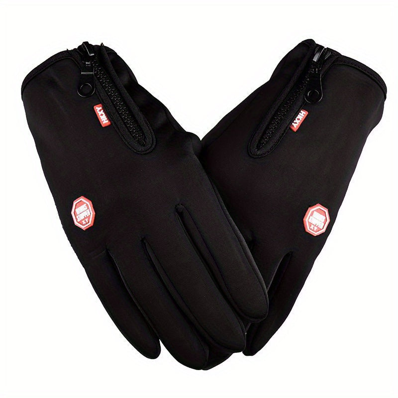 Thickened Warm & Cold Resistant Gloves for Outdoor Cycling & Driving