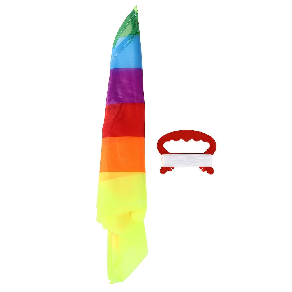 Rainbow Kite 50M Kite Line Outdoor Kites Kids Toy Kid Gift Garden Cloth Toy