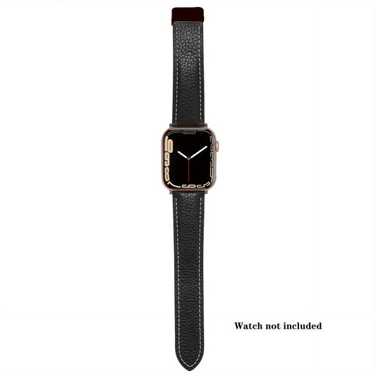 Leather Watch Strap for Smart Watch Magnetic Buckle Sport Band