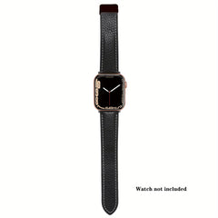 Leather Watch Strap for Smart Watch Magnetic Buckle Sport Band