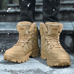 Men's Warm Snow Boots Hiking Boots Winter