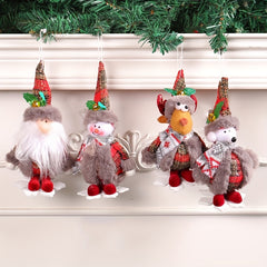 Plush Toy Christmas Hanging Decorations