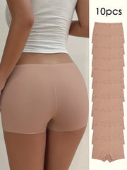 10pcs Seamless Shaping Shorts Tummy Control Slimmer Underwear & Shapewear