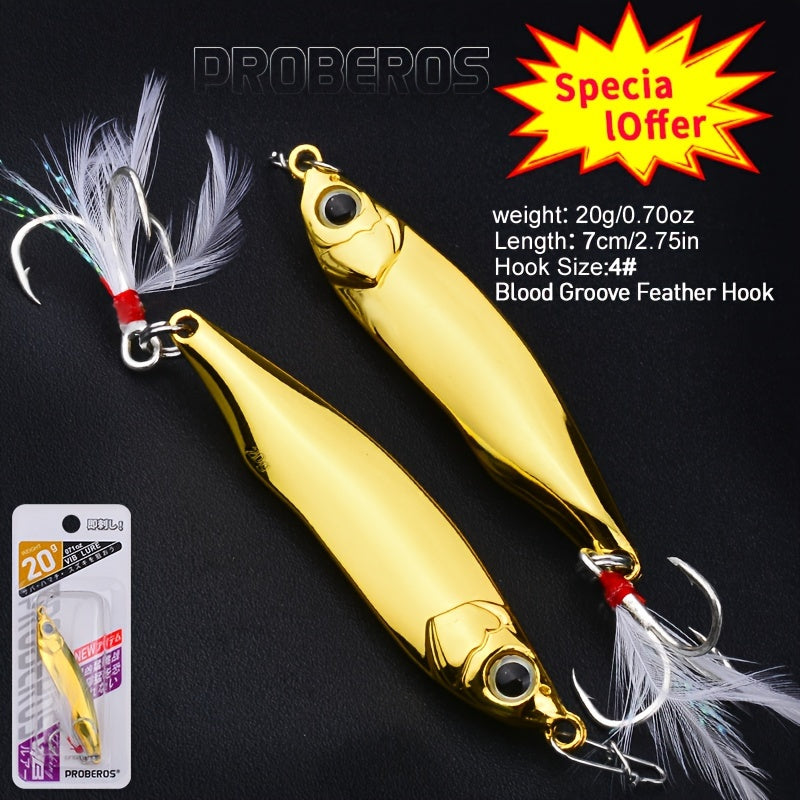 Proberos 1pc VIB Fishing Lure Fast Sinking Hard Bait For Bass And Pike
