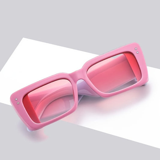 Thick Frame Sunglasses Women's Leopard Block Shades Golf Eyewear