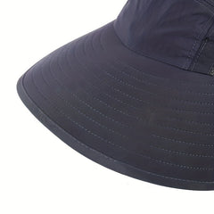 Men's Outdoor UV Protection Sunshade Hat for Fishing and Mountaineering