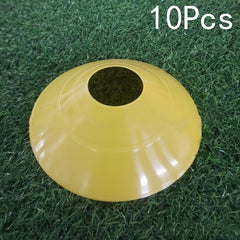 10pcs Football Training Marker Soccer Ball Training Disc Marker Cone