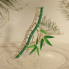 Metal Bamboo Hair Claw Antique Hairpin Grab Clip Large Shark Clips Hair Accessor
