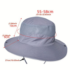 Unisex Sunshade Bucket Hat for Outdoor Activities