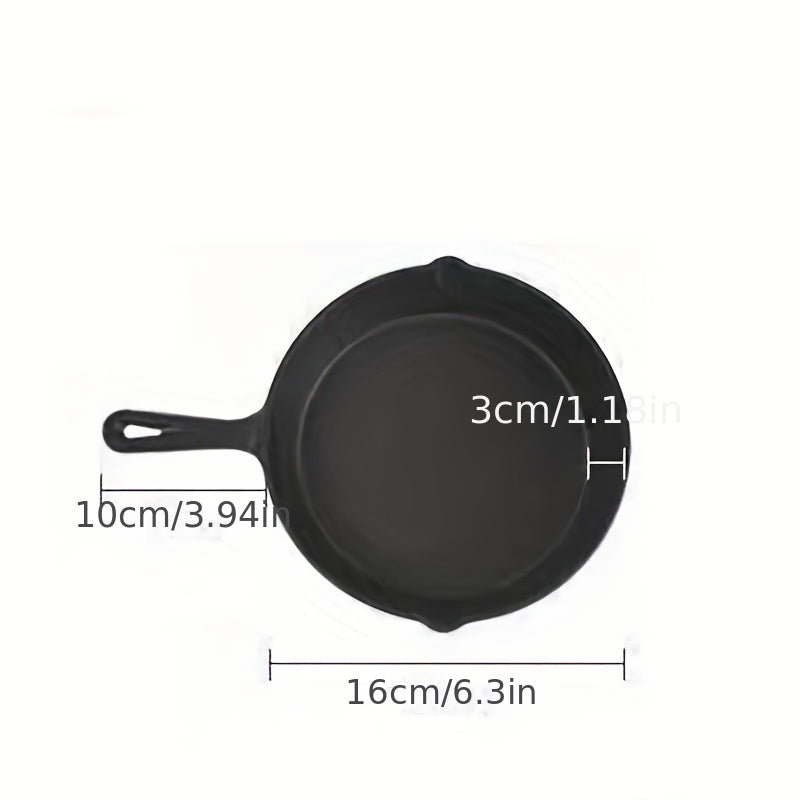 Cast Iron Skillet Frying Pan Pre seasoned Oven Safe Cookware