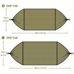 3 in 1 Camping Hammock with Mosquito Net, Automatic Quick Opening Nylon Hammock