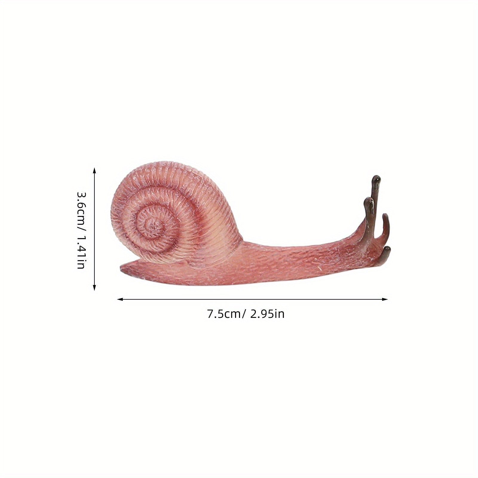Crawler Animal Snail Landscape Disc Ornament Toy