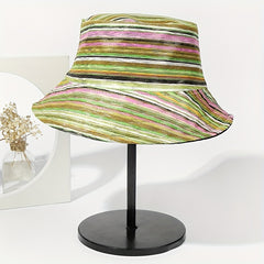 Unisex Bohemian Style Sunshade Bucket Hat for Outdoor Travel