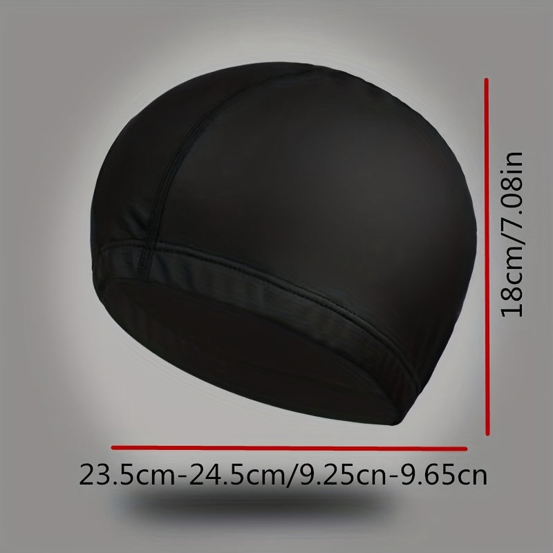 Waterproof Fast Dry Swimming Cap Stretchy Unisex Bathing Cap