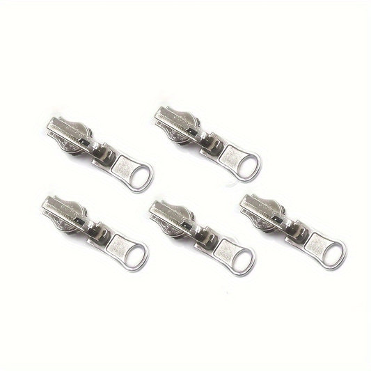 5pcs 3 5 8 Reversible Zippers With U shape Stop Kit For Outdoor Tents
