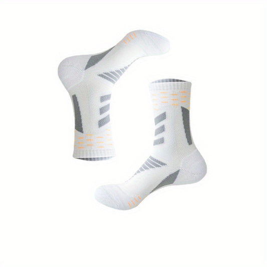 Pro Sports Socks, Unisex Crew Socks for Basketball & Outdoors