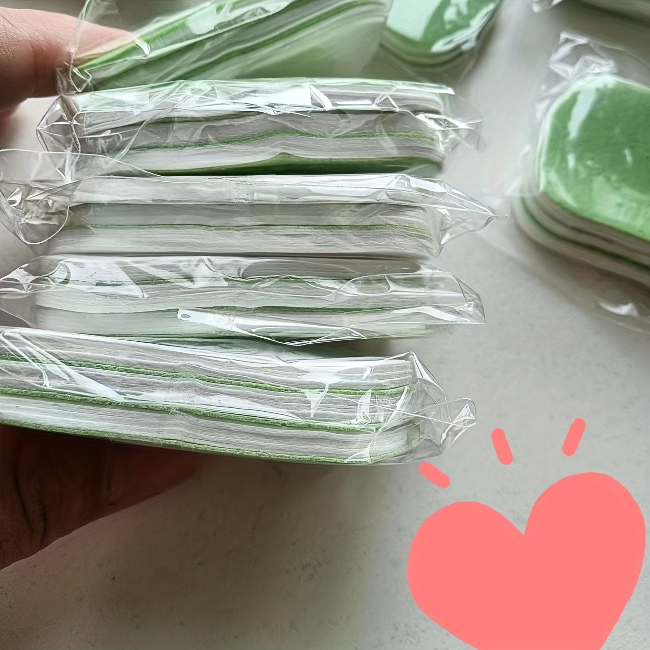 80pcs Portable Hand Wash Soap Sheets for Travel - Scented Foaming Soap Paper