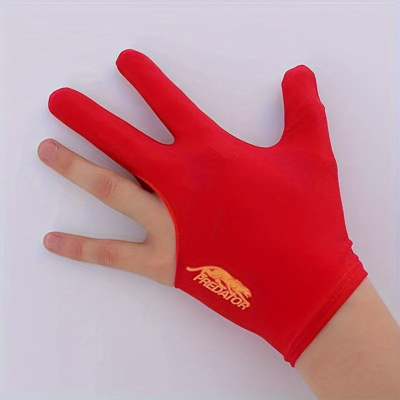 1pc Three finger Billiard Gloves Left Hand Snooker Pole Billiard Gloves