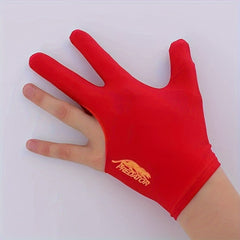 1pc Three finger Billiard Gloves Left Hand Snooker Pole Billiard Gloves