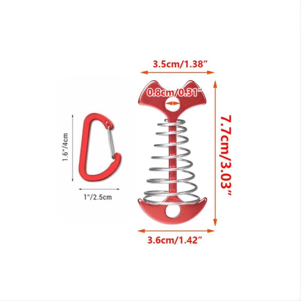 Enhance Camping with Extended Deck Anchor Pegs