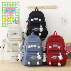 5pcs Backpack Set Large Capacity for Students