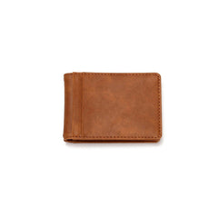Men's RFID PU Leather Slim Anti-theft Wallet