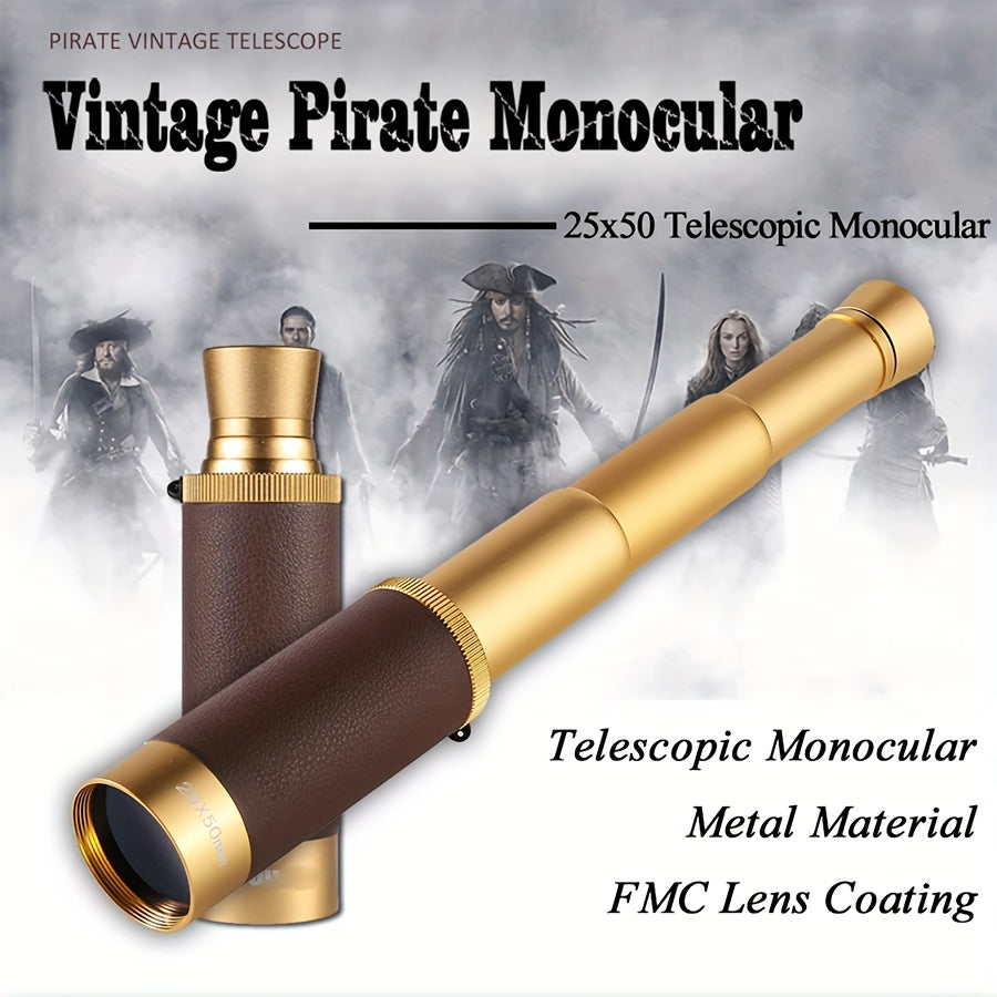 25x50 Monocular Telescope BAK4 Prism Long Distance Monocular