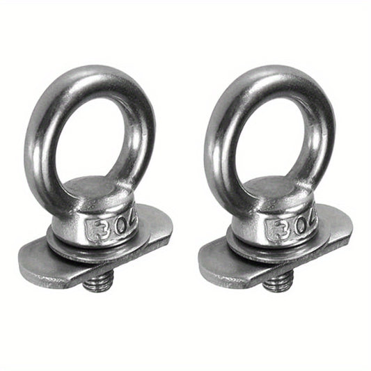 Stainless Steel Tie Down Eyelet Rail for Kayak Canoe Boat