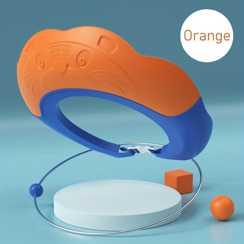 Adjustable Silicone Baby Shower Cap for Kids