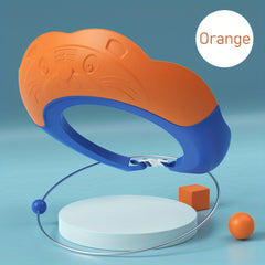 Adjustable Silicone Baby Shower Cap for Kids