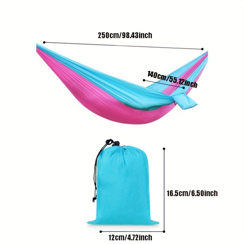 Portable Lightweight Double Hammock for Outdoor Travel Camping