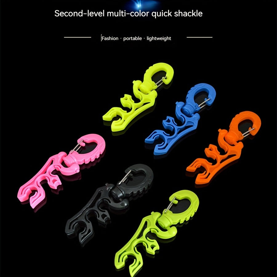 Diving Spare Secondary Head Fixed Clamp BC Low Pressure Pipe Clamp Hose Hook