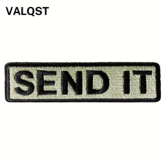 Tactical Morale Patch Olive & Fastener Hook & Loop Emblem
