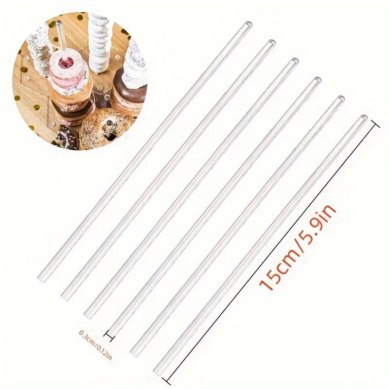20pcs 3mm Acrylic Pin Nail Rod Kit for DIY Model Making