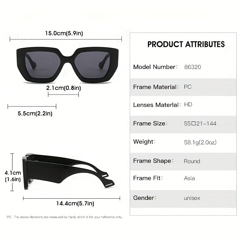 Y2K Marble Sunglasses Cat Eye UV400 Sun Glasses Travel Beach