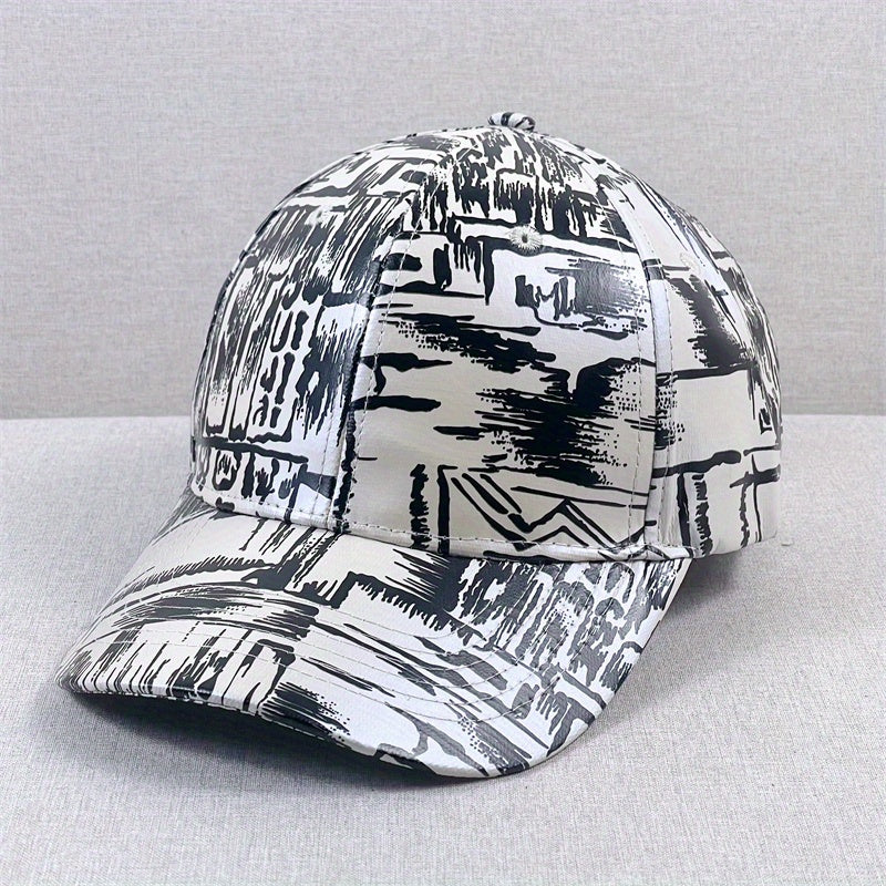 Print Baseball Cap Unisex Dad Hats Hip Hop Casual Adjustable Sun Hats