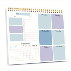 Trees Weekly Planner Spiral Notepad To Do List Habit Tracker 52