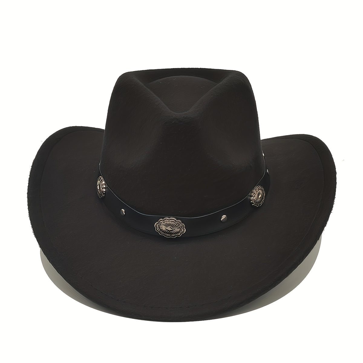 Vintage Felt Wide Brim Hat Western Cowboy Hat