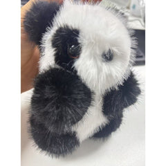 2pcs Soft Panda Plush Keychains Fans Collectible Gift