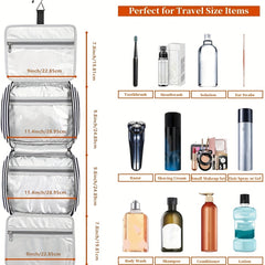 Striped Pattern Storage Hnadbag Portable Cosmetic Bag