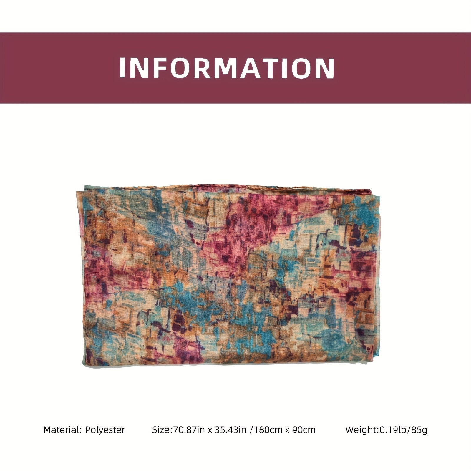 Women's Warm Scarf Long Shawl & Linen Feel Soft Sunshade Towel