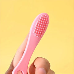 2pcs Mini Finger Nose Cleansing Silicone Brush