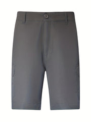 Men's Waterproof Cargo Shorts for Summer Outdoor Activities